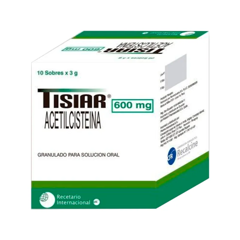 Tisiar 600 mg - Caja de 10 sobres x 3 g