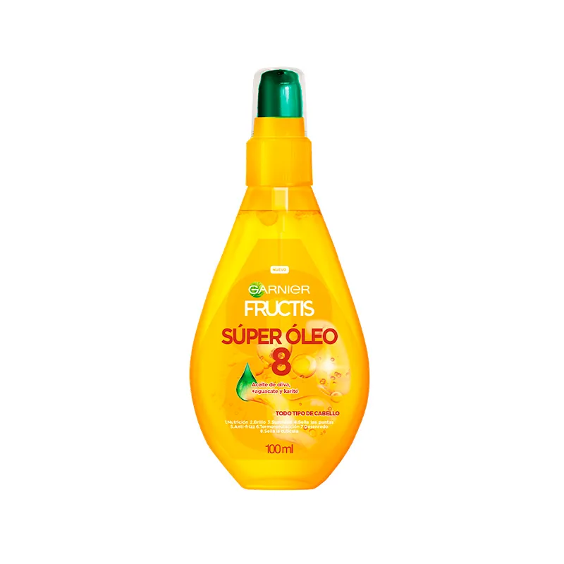 Tratamiento Súper Oleo 8 En 1 Fructis Garnier - 100mL