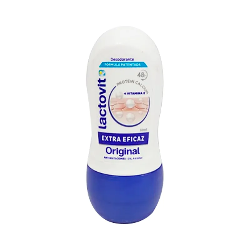 Desodorante Roll-On Extra Eficaz Original Lactovit - 50mL