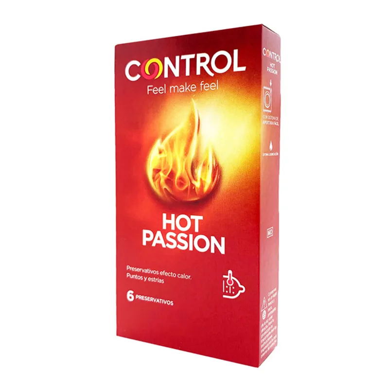 Preservativos Control Hot Passion - Cont 6 unidades