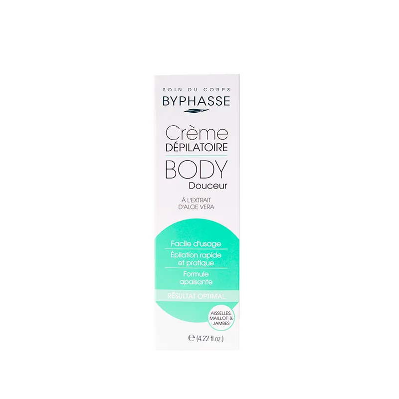 Crema Depilatoria Aloe Vera Byphasse - 125mL