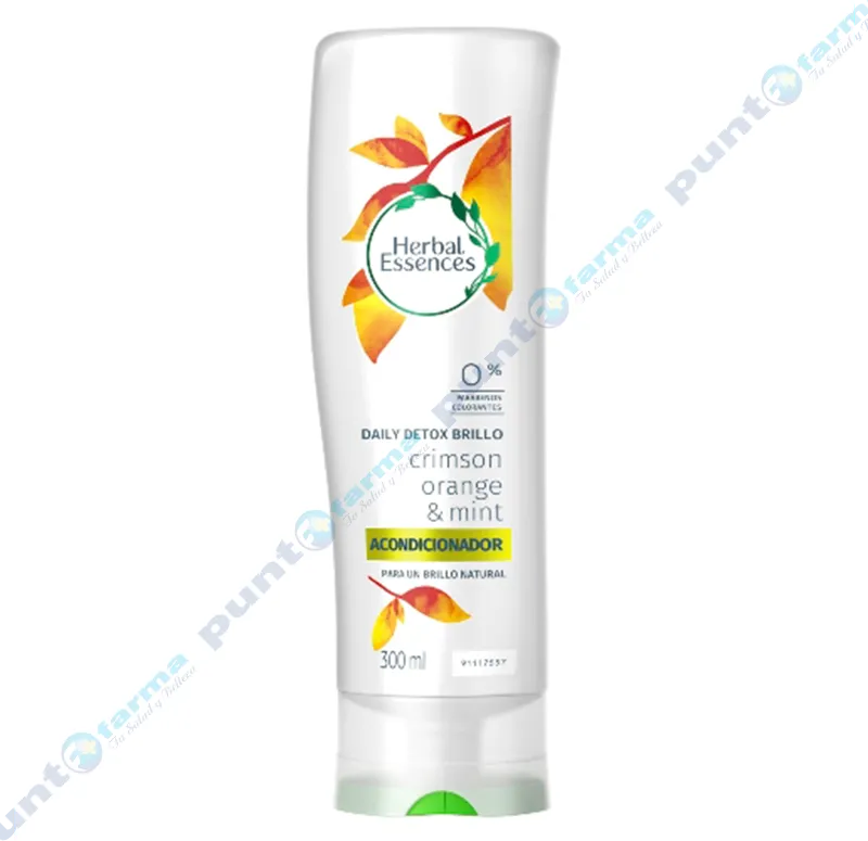 Acondicionador Herbal Essences Daily Detox Brillo - 300 mL