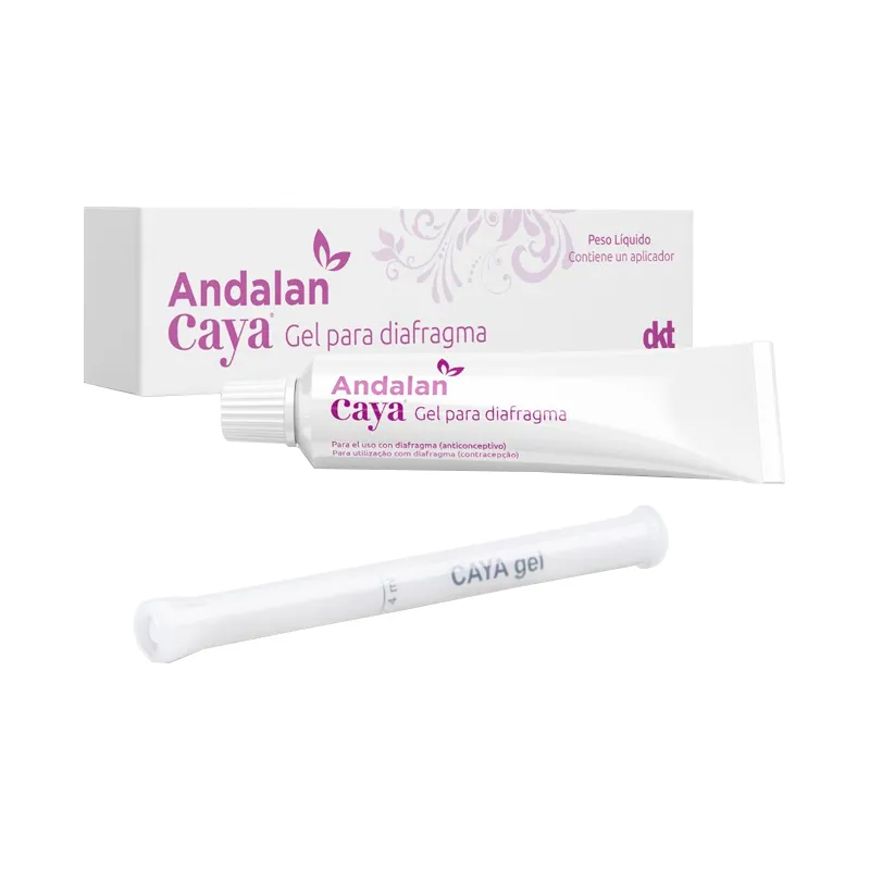 Gel Anticonceptivo Andalan Caya para Diafragma - 60gr + aplicador