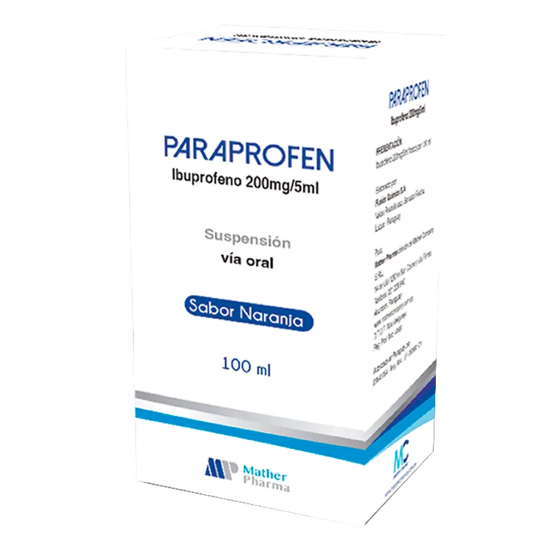 Paraprofen Ibuprofeno 200 mg - 100mL