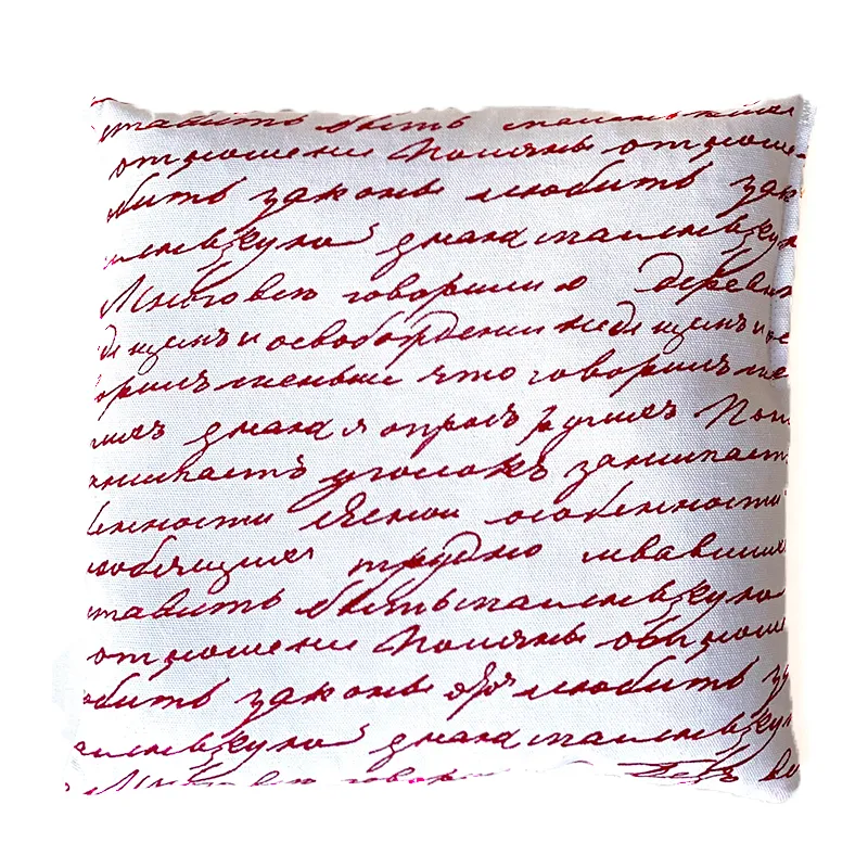 Almohada Cuadrada de Semillas Aramboha