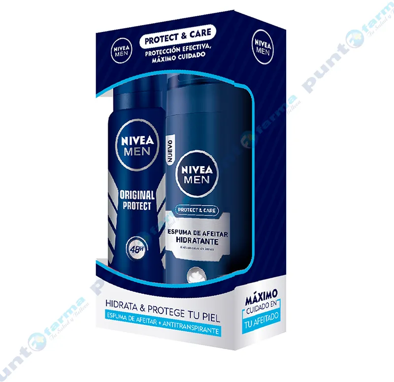 Pack Nivea Men Care Espuma + Deo P&C