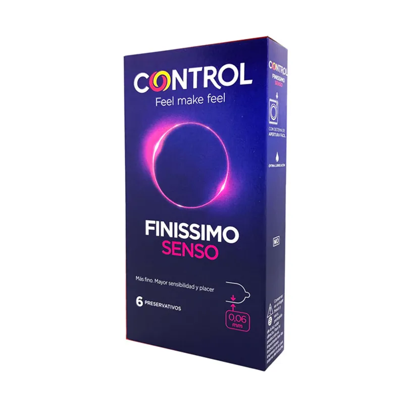 Preservativo Control Finissimo Senso - Cont 6 unidades