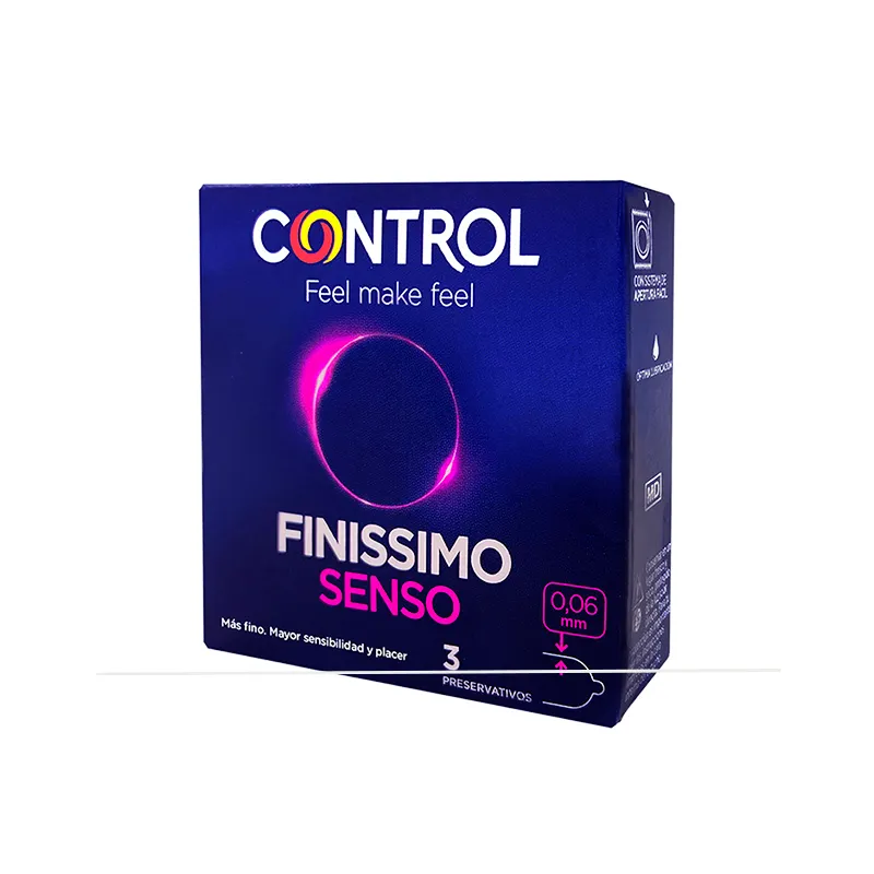 Preservativos Control Senso - Cont 3 unidades