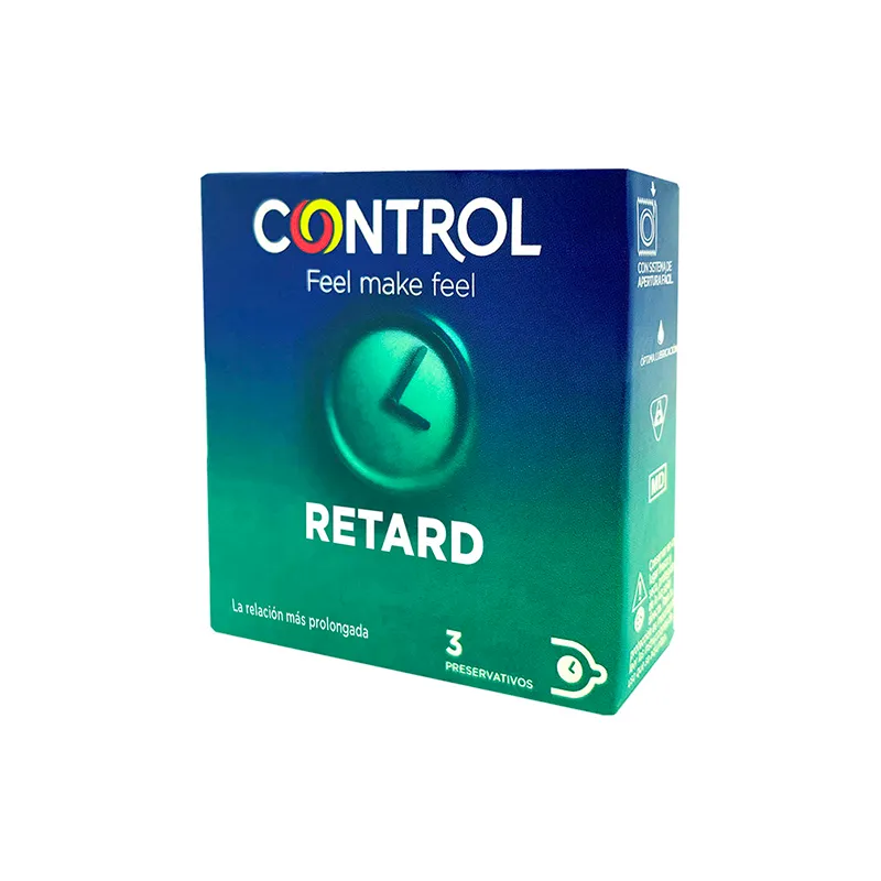 Preservativos Control Retard - Cont 3 unidades