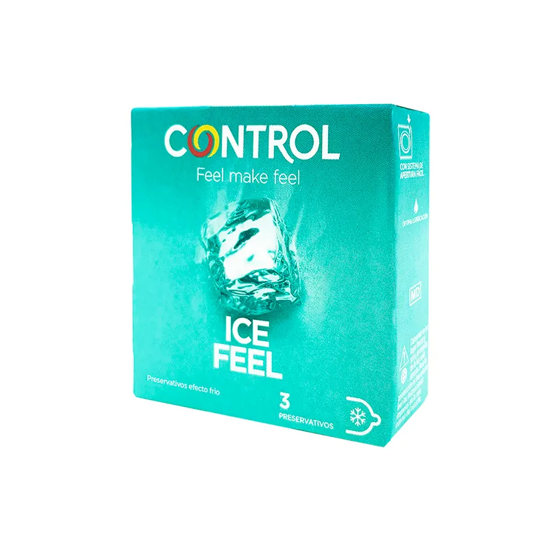 Preservativos Control Ice Feel - Cont 3 unidades