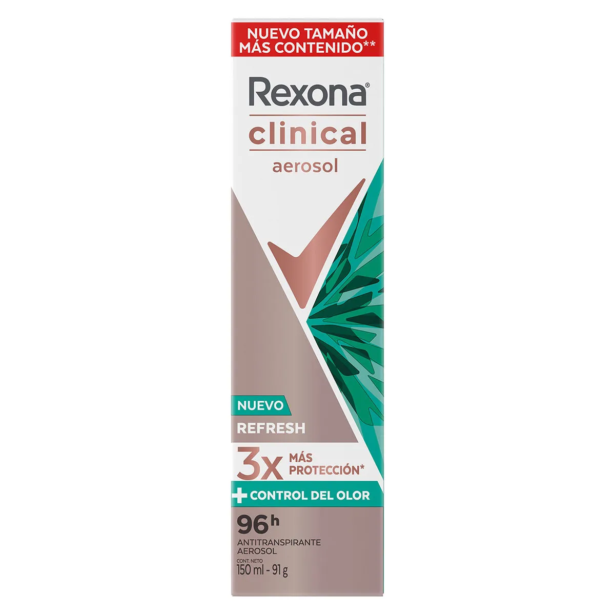 Antitranspirante Rexona Clinical Aerosol - Cont. 150 ml