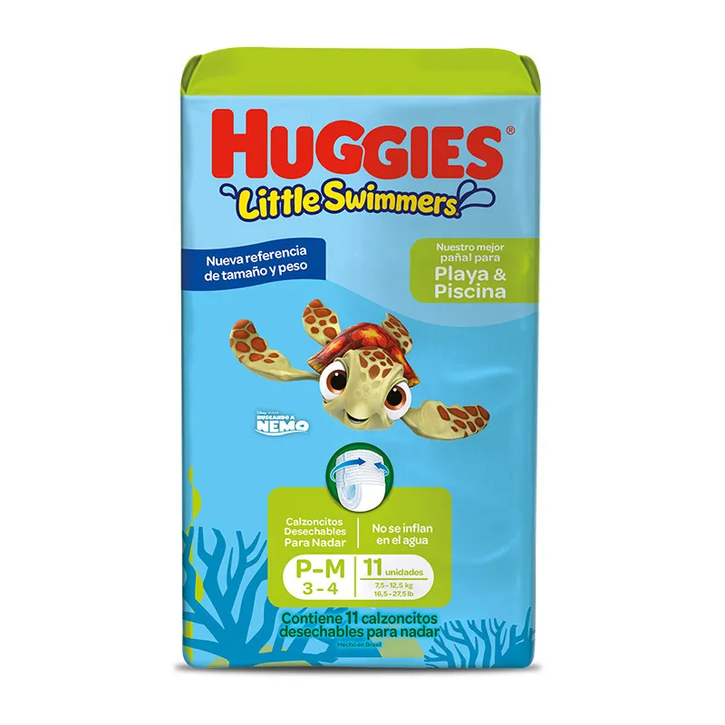 Traje de baño Huggies Little Swimmers M - Cont. 11 unidades
