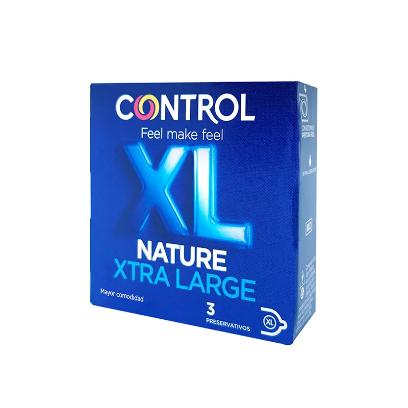 Preservativos Control Nature XL - Cont 3 unidades