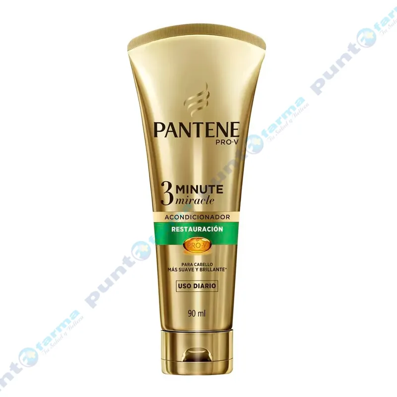 Acondicionador 3 Minute Miracle Pantene Pro - V - Restauración - 90 mL