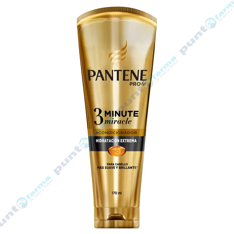 Acondicionador 3 Minutos Miracle Hidratacion Extrema Pantene Pro - V - 170 mL