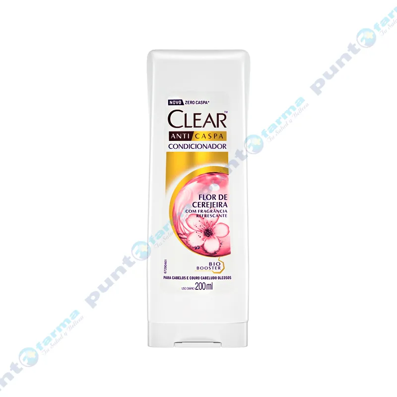 Acondicionador Anticaspa Flor de Cereza Clear Women - 200 mL