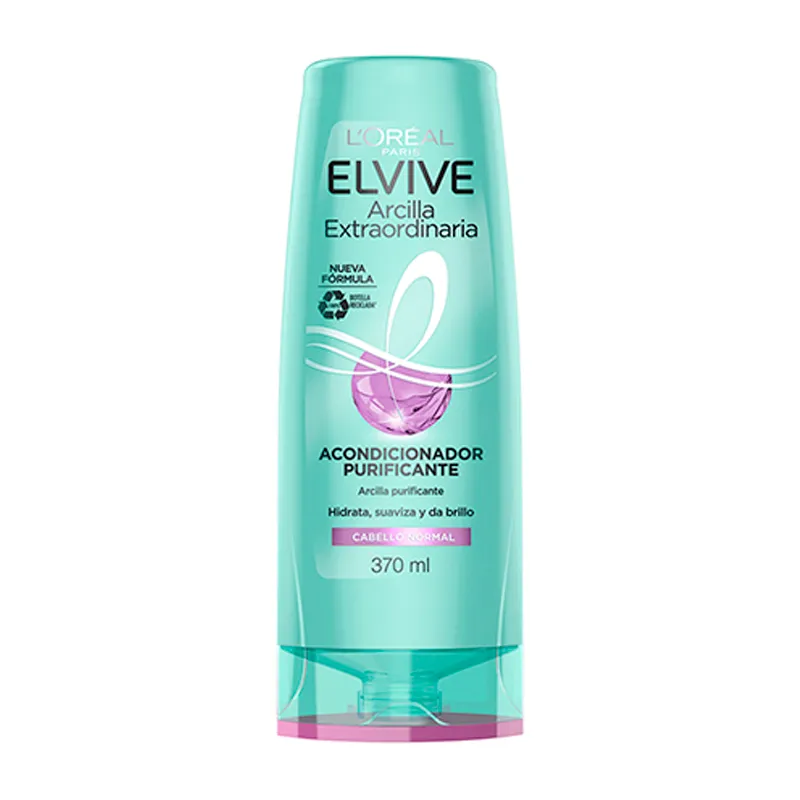 Acondicionador Arcilla Extraordinaria Purificante Elvive - 370mL