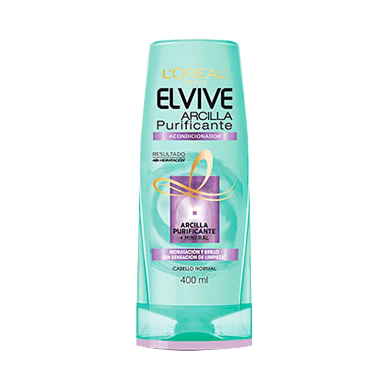 Acondicionador Arcilla Purificante Elvive - 400 mL