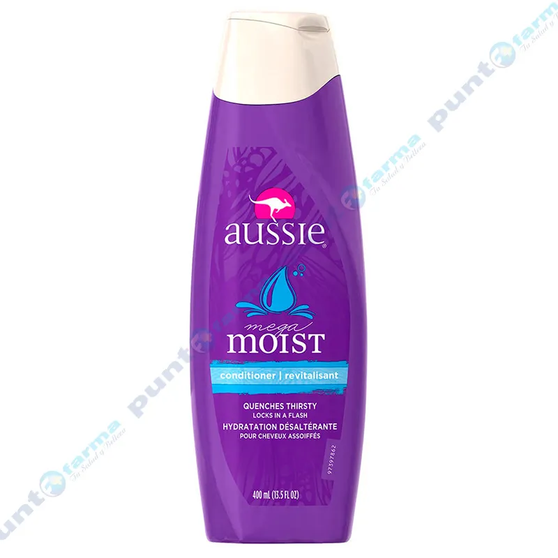 Acondicionador Aussie Mega Moist - 400 mL