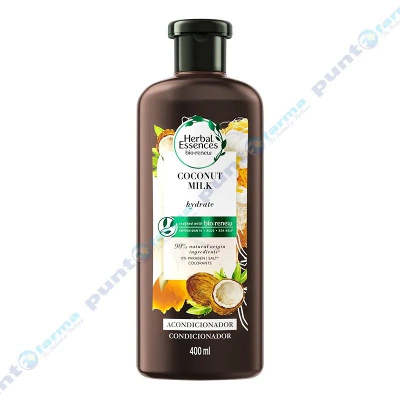 Acondicionador Coconut Milk Herbal Essences - 400 mL