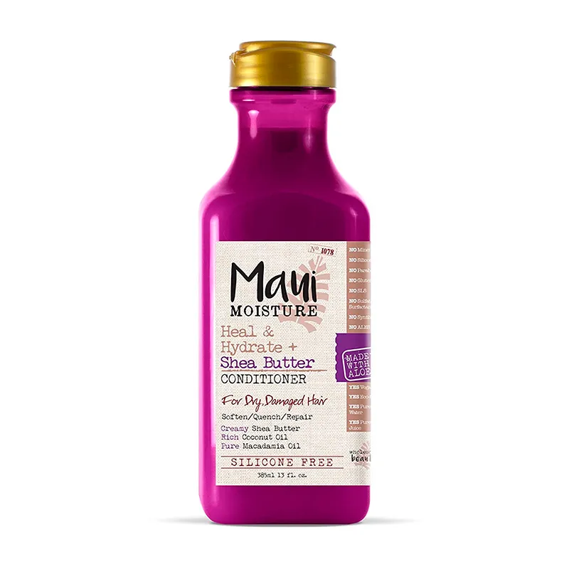 Acondicionador Fortalecedor y Reparador Shea Butter Maui - 385 mL
