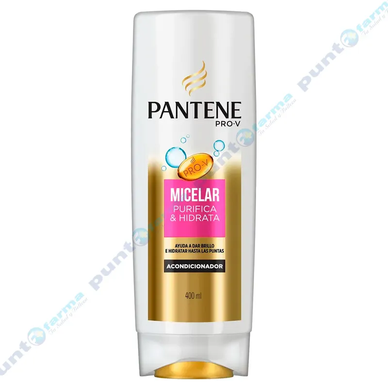 Acondicionador Pantene Pro-V Micelar Purifica e Hidrata - 400 mL