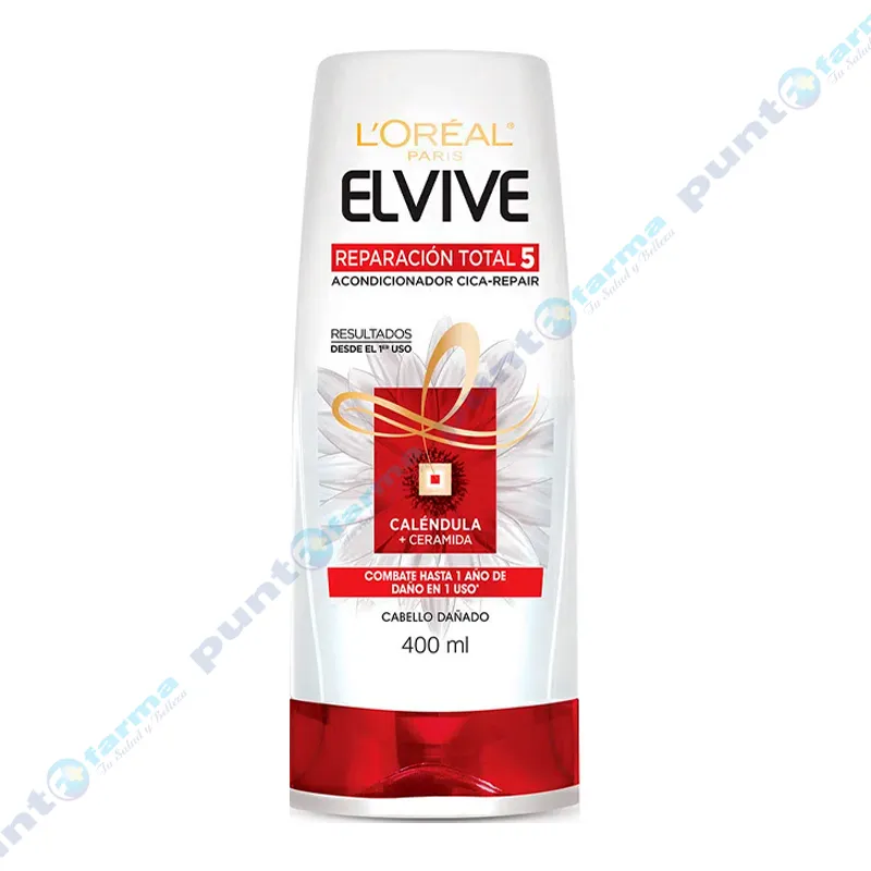 Acondicionador Reparación Total 5 Elvive L'Oreal - 400 mL