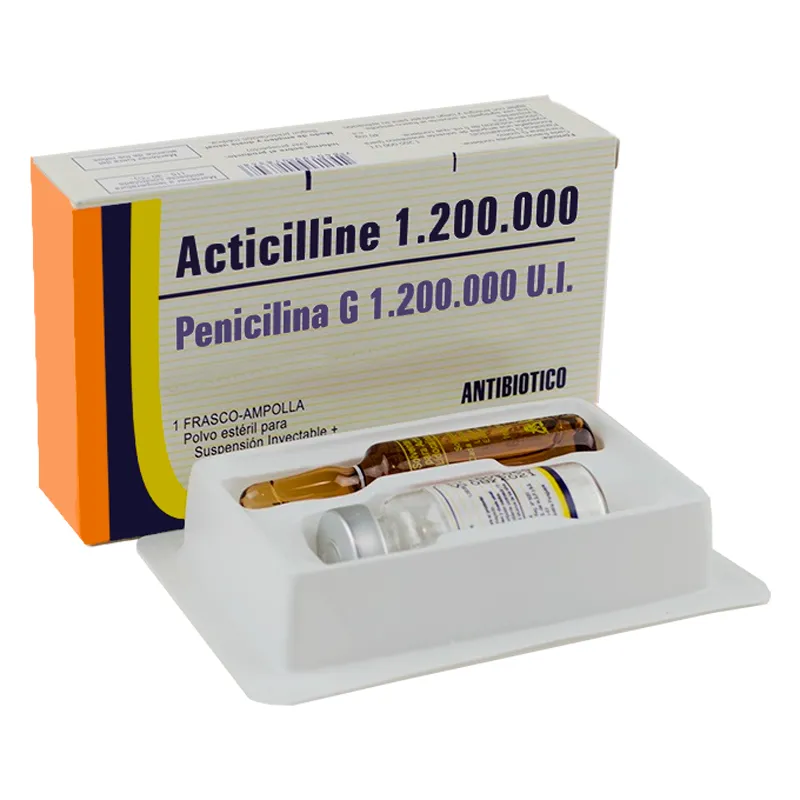 Image miniatura de Acticilline-1-200-000-Penicilina-G-1-200-000-U-I-1-Frasco-ampolla-1-Ampolla-solvente-I-M--44702.webp