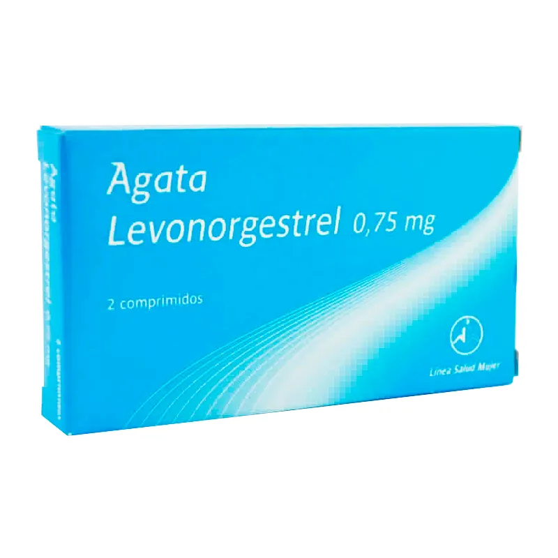 Agata Levonorgestrel 0,75 mg - Caja de 2 comprimidos