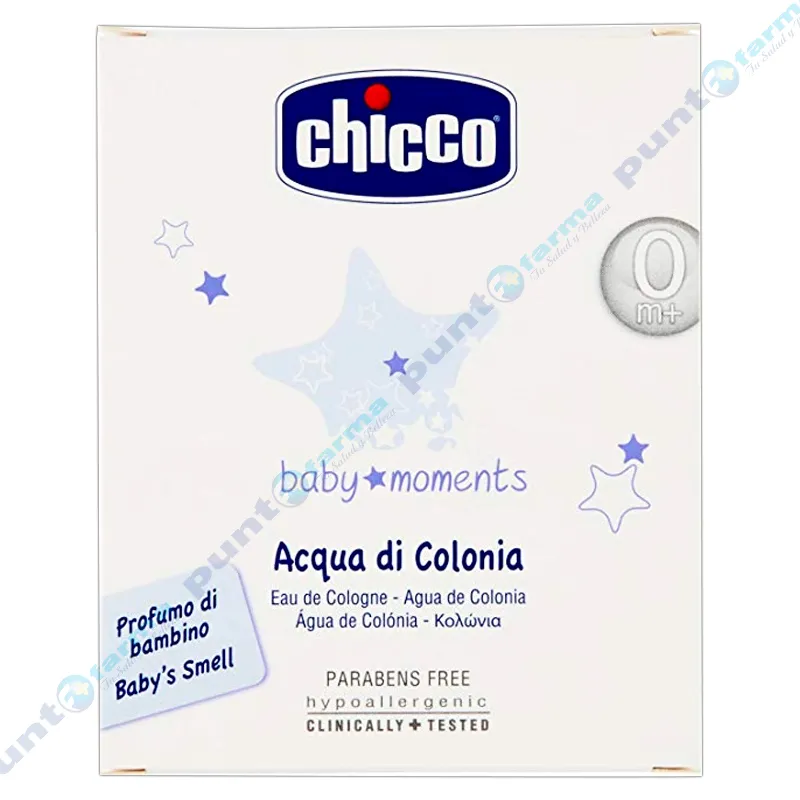 Agua de Colonia Sin Alcohol Chicco - 100 mL