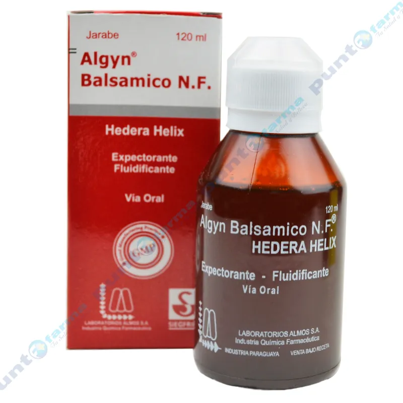 Algyn Balsamico N.F. Hedera Helix - 120mL