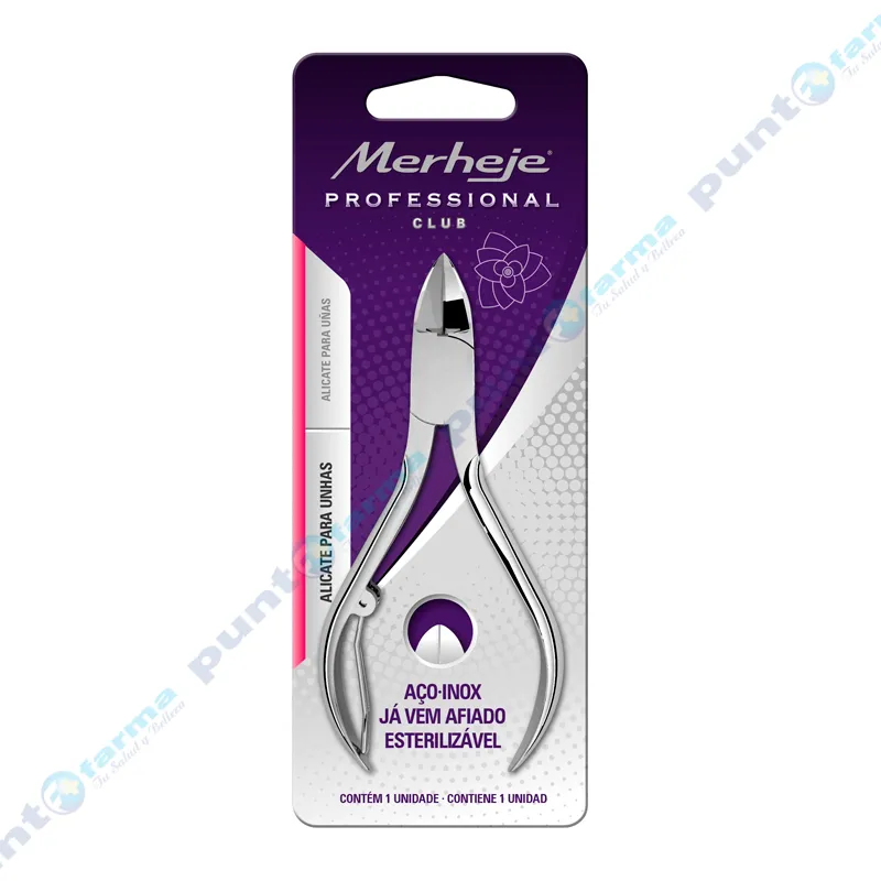 Alicate Profesional Acero Inoxidable Merheje - 1 unidad
