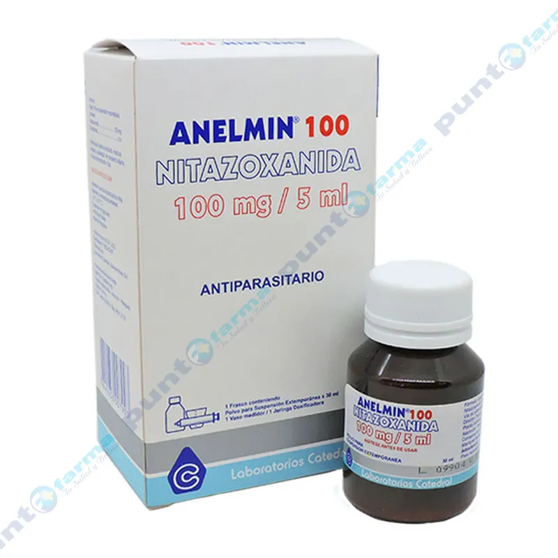 Anelmin 100 Nitazoxanida - 30 mL