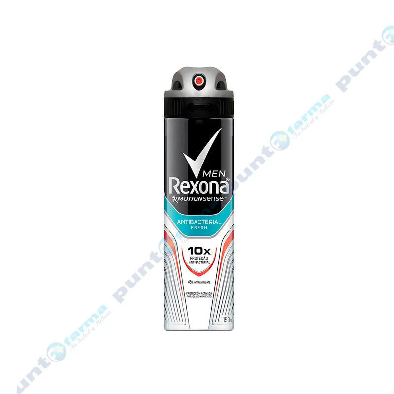 Antitranspirante Antibacterial Fresh Rexona Men - 150 mL