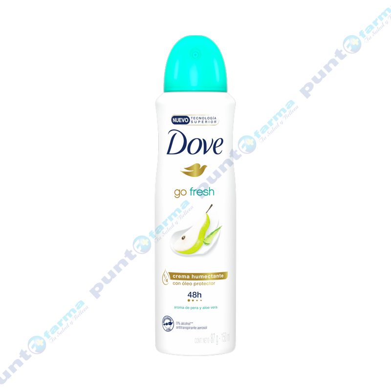 Antitranspirante Pera y Aloe Vera Go Fresh Dove - 150 mL