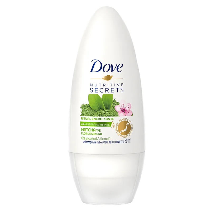 Antitranspirante Ritual Energizante Roll-On Dove - 50mL