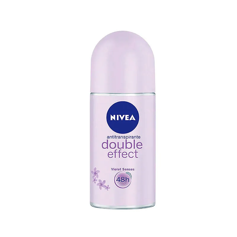 Antitranspirante Roll-on Double Effect Violet Senses Nivea - 50mL