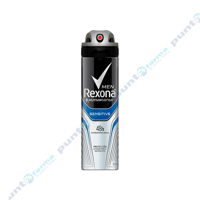 Antitranspirante Sensitive Rexona Men - 150 mL