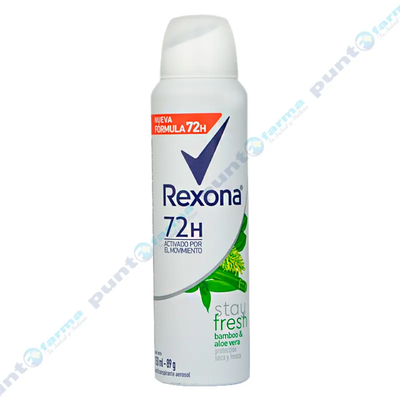 Antitranspirante Stay Fresh Bamboo & Aloe Vera Rexona - 150 mL