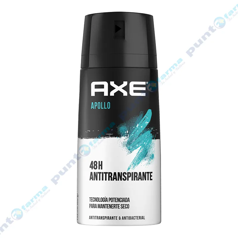Antitranspirante en Aerosol Apollo 48HS Axe - 152 mL