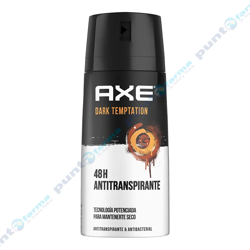 Antitranspirante en Aerosol Dark Temptation 48HS Axe - 152 mL