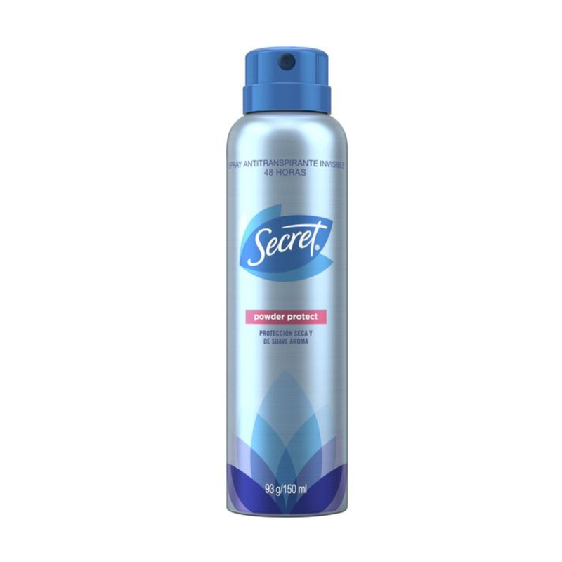 Antitranspirante en Aerosol Secret Powder Protect - 150mL