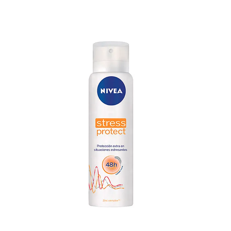 Antitranspirante en Aerosol Stress Protect Nivea- 150mL