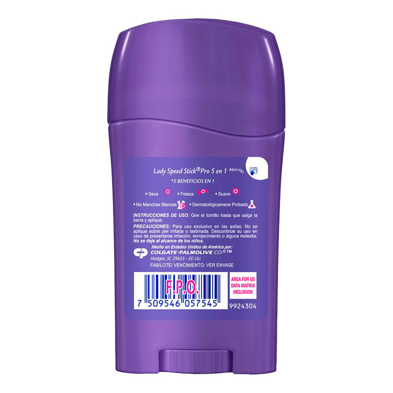 Image miniatura de Antitranspirante-en-Barra-Lady-Speed-Stick-Pro-5en1-45-gr-44798.jpg