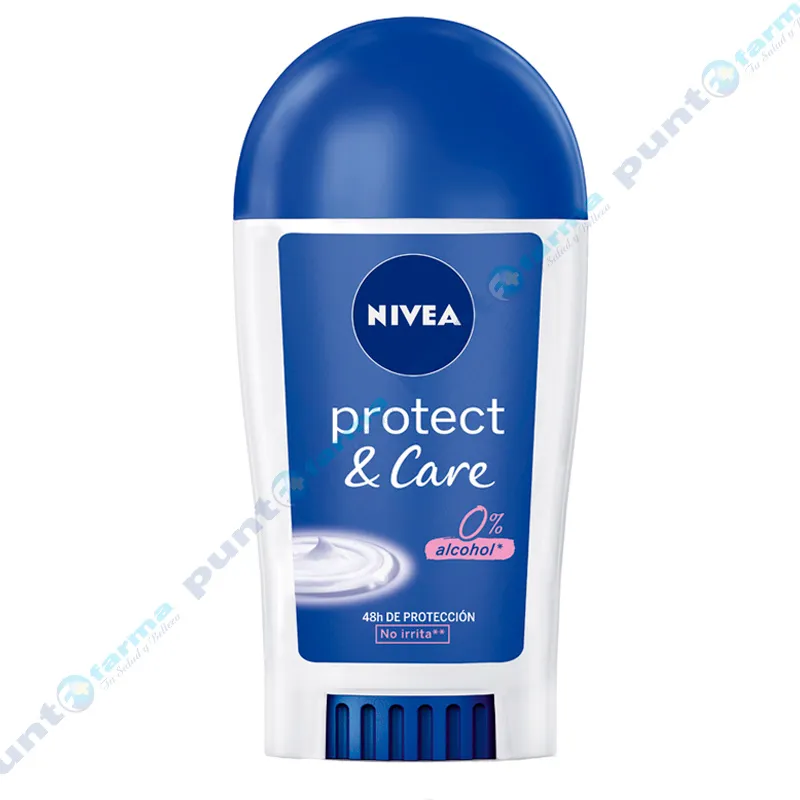 Antitranspirante en Barra protect & care 48hs Nivea - 43g