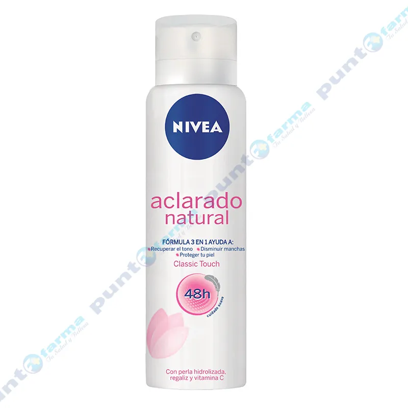 Antitranspirante en aerosol Aclarado natural Nivea - 150mL