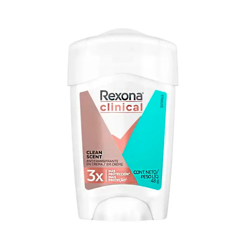 Antitraspirante Clinical Clean Scent Rexona - 48 gr