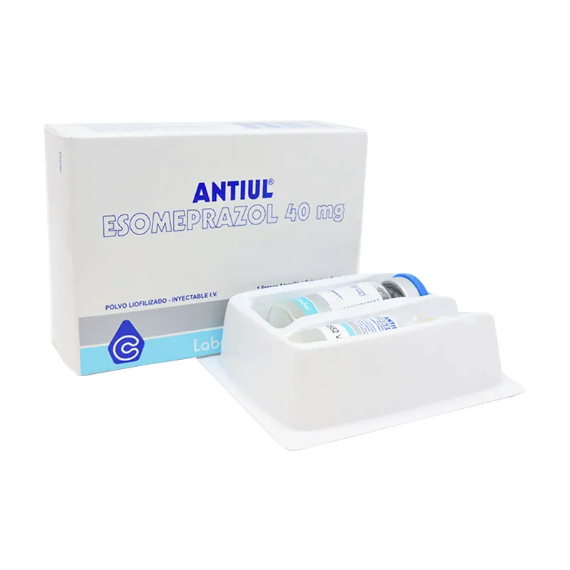 Antiul Esomeprazol 40 mg - Caja de 1 frasco ampolla 1 solvente 5 mL