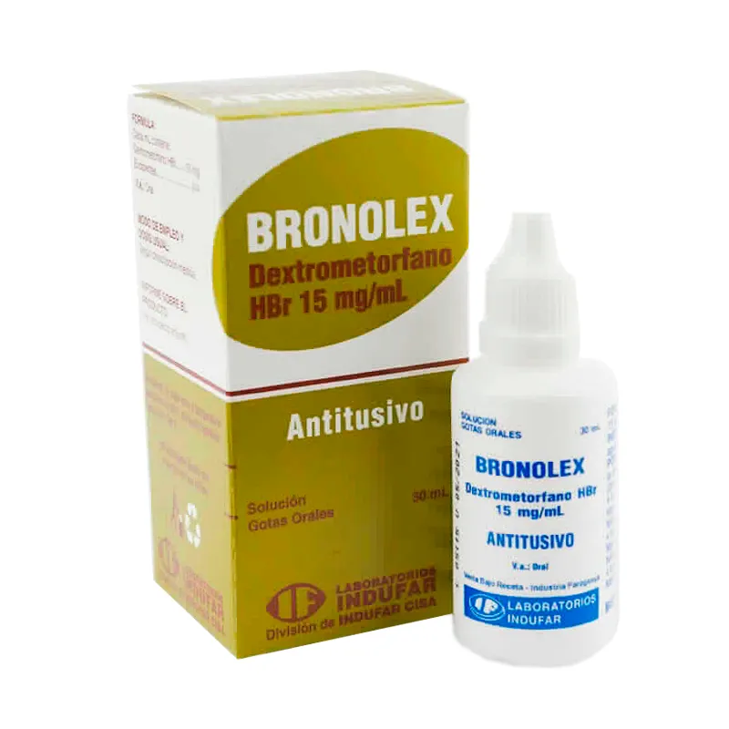 BRONOLEX Dextrometorfano HBr 15 mg - 30ml