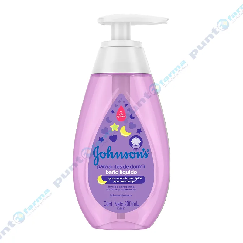 Baño Liquido Dulces Sueños Johnson's - 200 mL